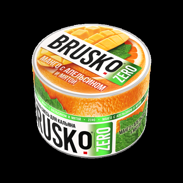 Смесь Brusko Манго С Апельсином И Мятой (Zero)  50 гр в Якутске
