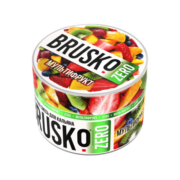 Смесь Brusko Мультифрукт (Zero)  50 гр в Якутске
