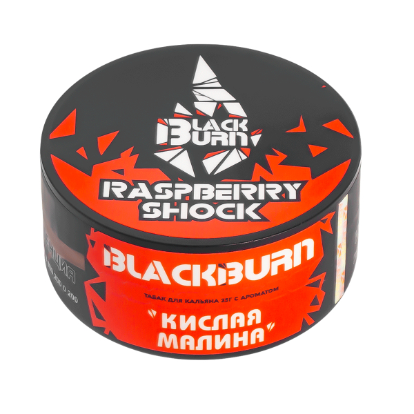 Табак Burn Black Raspberry Shock  25 грамм в Якутске
