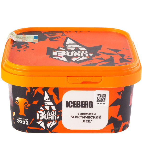 Табак Burn Black Iceberg  200 грамм в Якутске