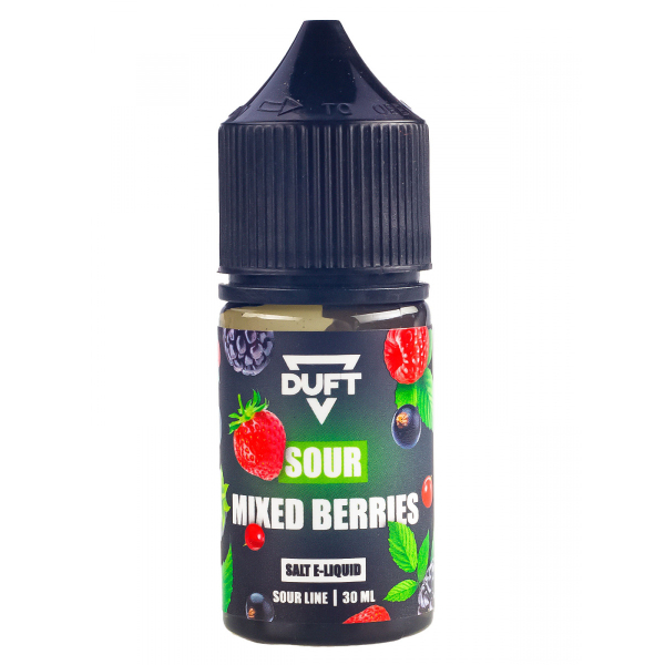 Жидкость Duft Sour Line Salt 20 Mixed Berries 30 Мл в Якутске