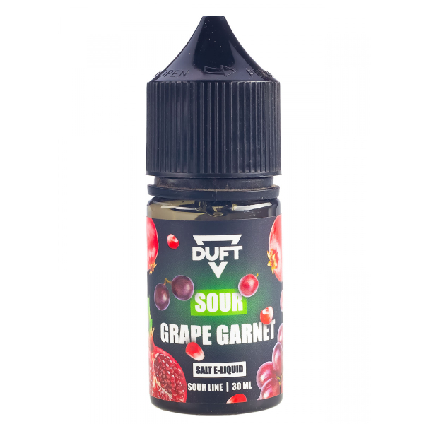 Жидкость Duft Sour Line Salt 20 Grape Garnet 30 Мл в Якутске