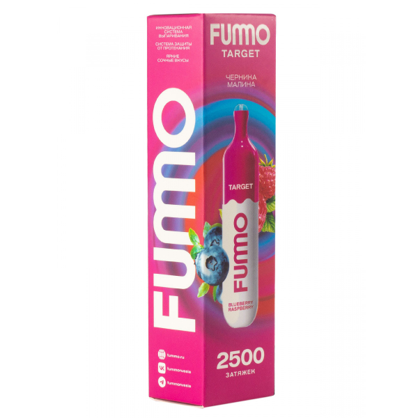 Fummo Target Черника Малина (2500 Затяжек) в Якутске