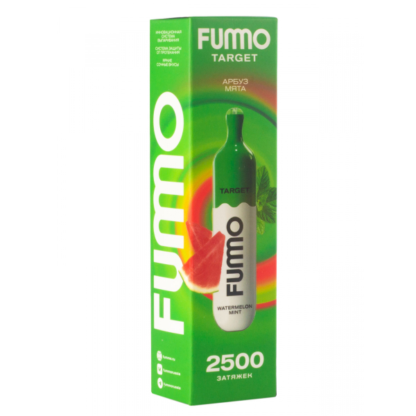 Fummo Target Арбуз Мята (2500 Затяжек) в Якутске