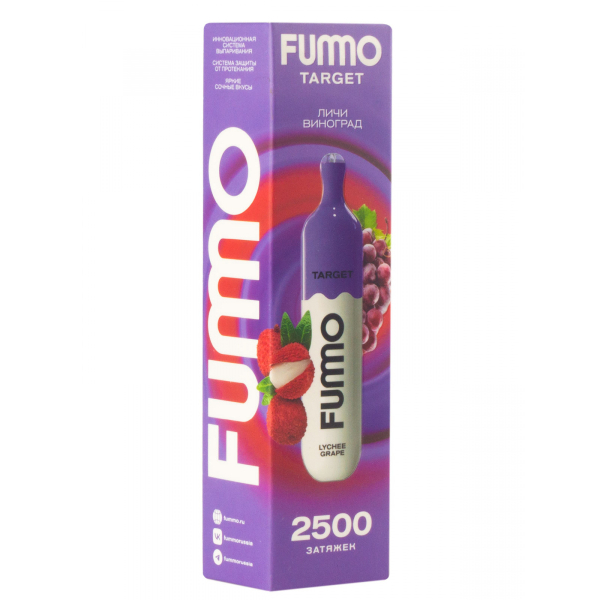 Fummo Target Личи Виноград (2500 Затяжек) в Якутске