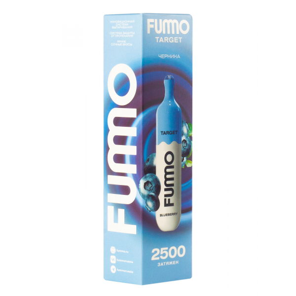 Fummo Target Черника (2500 Затяжек) в Якутске