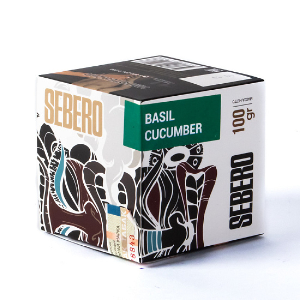 Табак Sebero Basil-Cucumber  100 грамм в Якутске