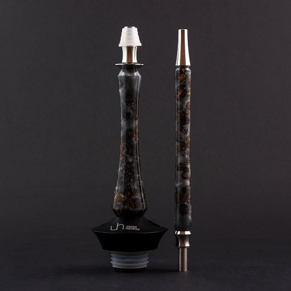 Кальян Union Hookah Sleek Акрил С Шишками Серый  в Якутске