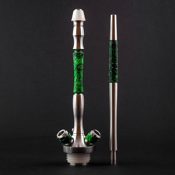 Кальян Union Hookah Fibonacci Акрил Зеленый 2  в Якутске