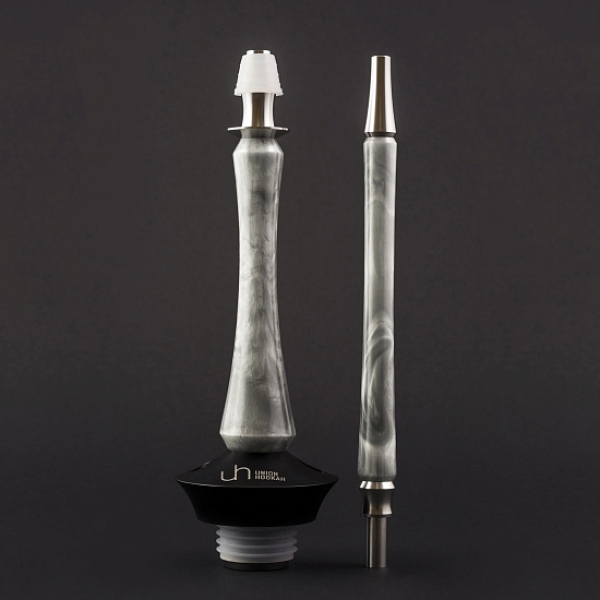Кальян Union Hookah Sleek Акрил Серый  в Якутске