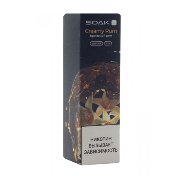 Жидкость Soak Creamy Rum 10 Мл 2 Мг в Якутске