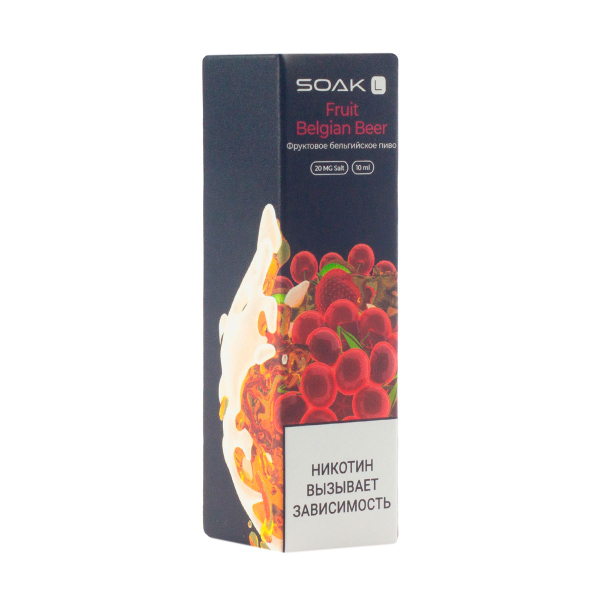 Жидкость Soak Fruit Belgian Beer 10 Мл 2 Мг в Якутске