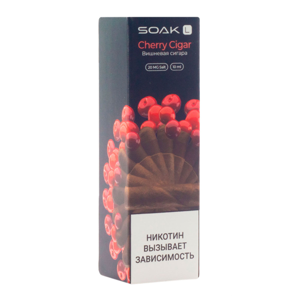Жидкость Soak Cherry Cigar 10 Мл 2 Мг в Якутске