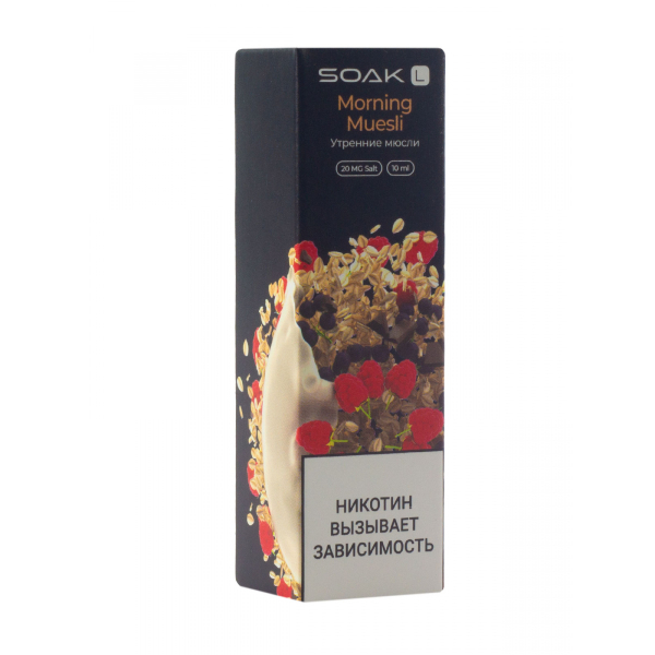 Жидкость Soak Morning Muesli 10 Мл 2 Мг в Якутске