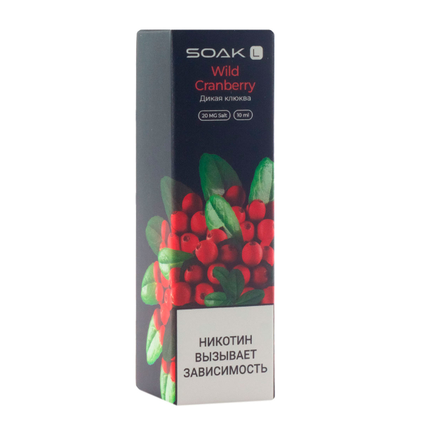 Жидкость Soak Wild Cranberry 10 Мл 2 Мг в Якутске