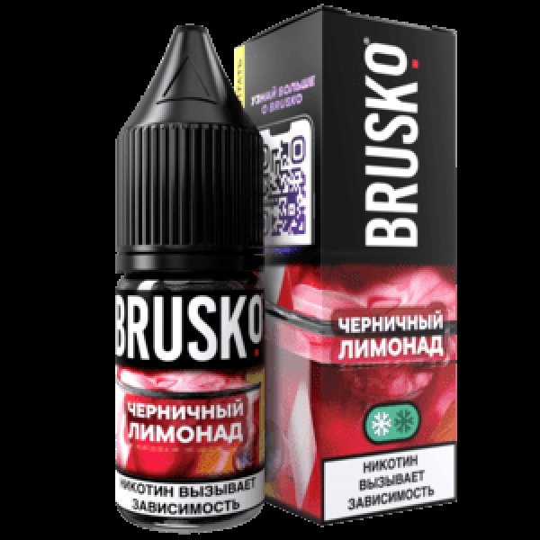 Жидкость Brusko Salt Черничный Лимонад 10 Мл 2 Мг в Якутске