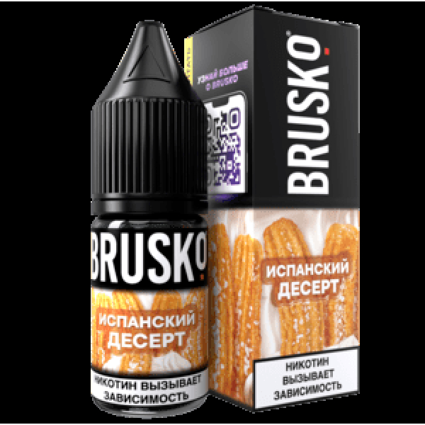 Жидкость Brusko Salt Испанский Десерт 10 Мл 2 Мг в Якутске