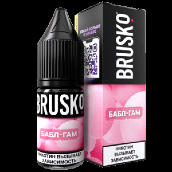 Жидкость Brusko Salt Бабл-Гам10 Мл 2 Мг в Якутске