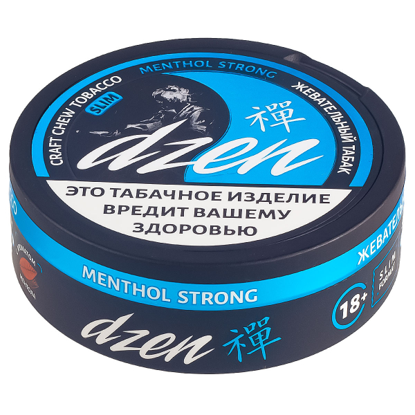 Жевательный табак Dzen Strong Slim Menthol 9 грамм в Якутске
