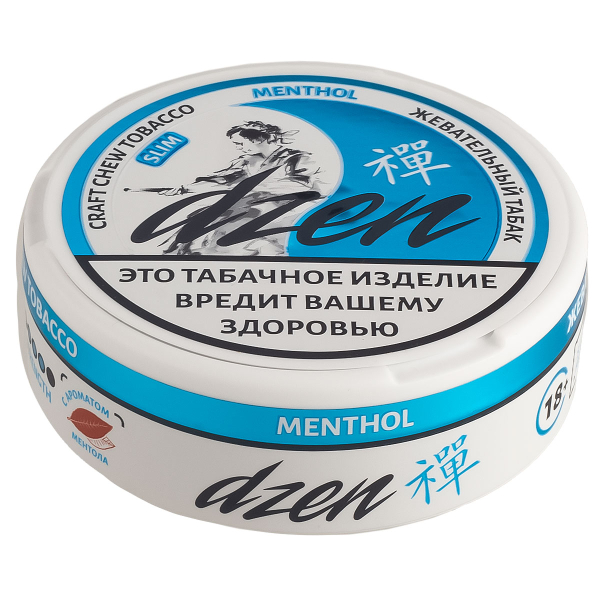 Жевательный табак Dzen Slim Menthol 9 грамм в Якутске