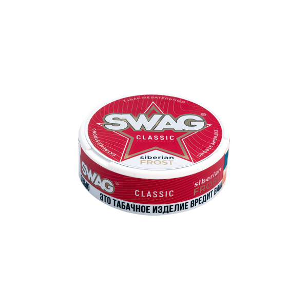 Жевательный табак Swag Classic Siberian Frost 10 грамм в Якутске