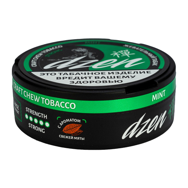 Жевательный табак Dzen Strong Mint 9 грамм в Якутске