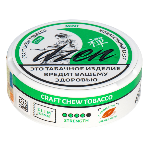 Жевательный табак Dzen Slim Mint 9 грамм в Якутске