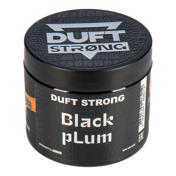Табак Duft Strong Black Plum  200 грамм в Якутске