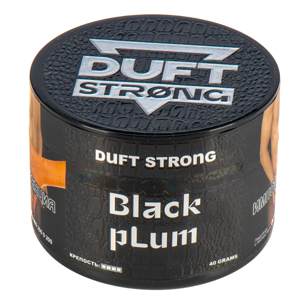 Табак Duft Strong Black Plum  40 грамм в Якутске