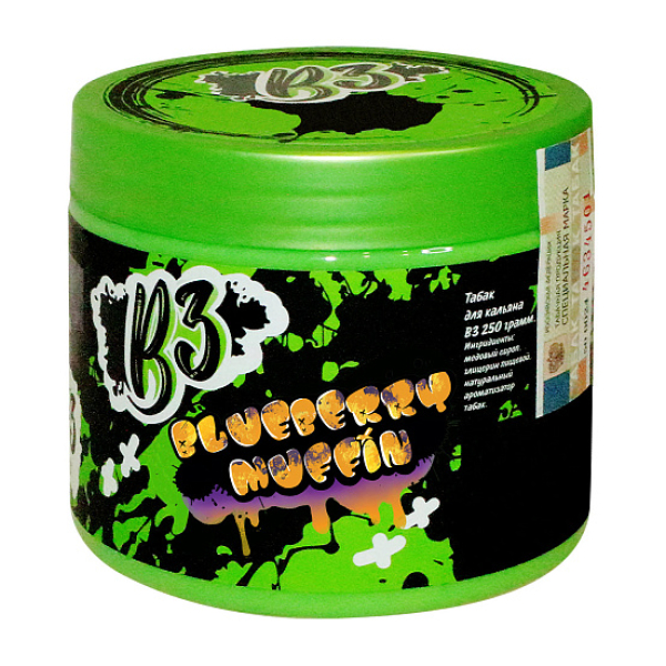 Табак B3 Blueberry Muffin  250 грамм в Якутске