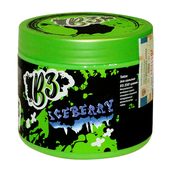 Табак B3 Iceberry  250 грамм в Якутске