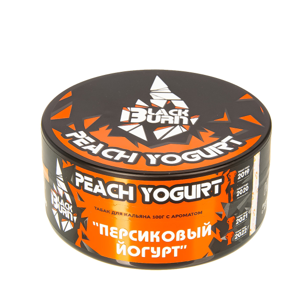 Табак Burn Black Peach Yogurt  100 грамм в Якутске