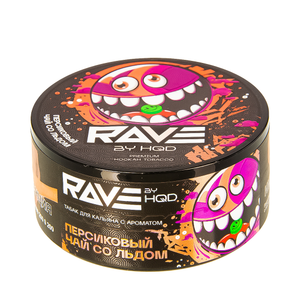 Табак Rave By Hqd Персиковый Чай Со Льдом  25 грамм в Якутске