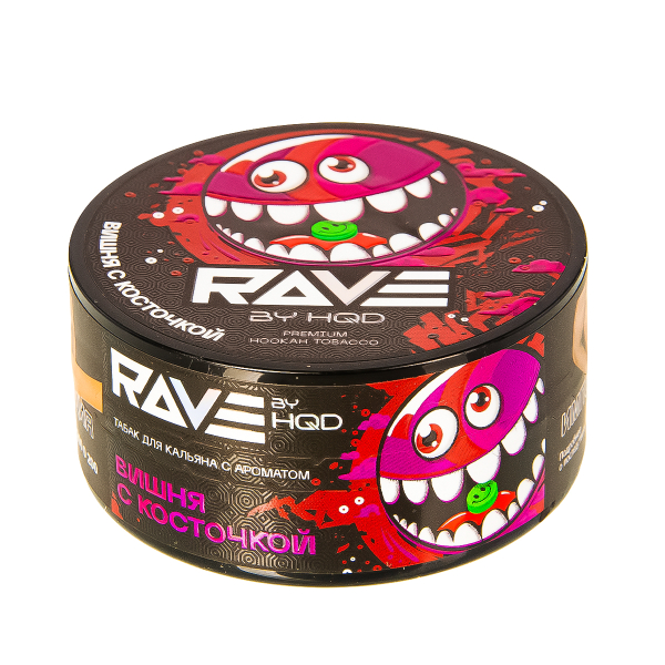 Табак Rave By Hqd Вишня С Косточкой  25 грамм в Якутске