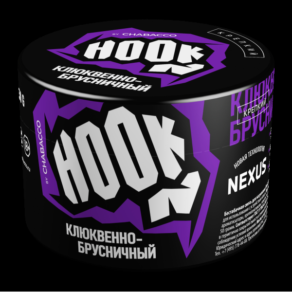 Табак Hook Клюквенно-Брусничный  50 грамм в Якутске