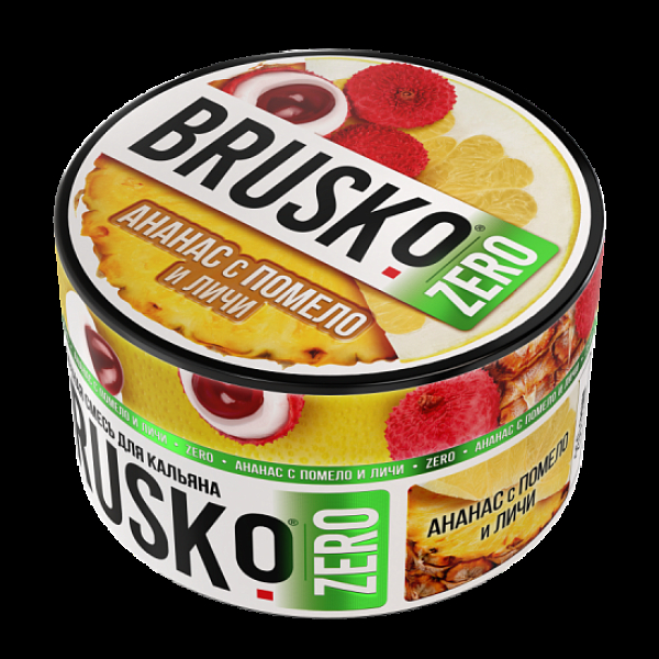 Смесь Brusko Ананас С Помело И Личи (Zero)  250 гр в Якутске