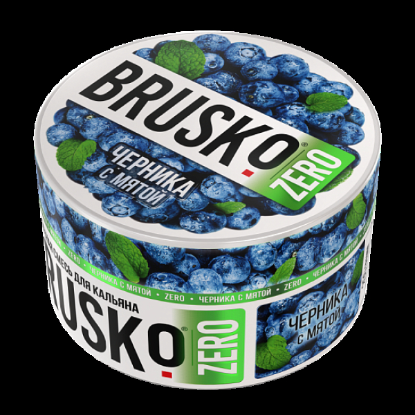 Смесь Brusko Черника С Мятой (Zero)  250 гр в Якутске