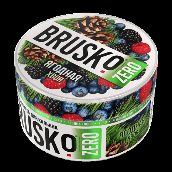 Смесь Brusko Ягодная Хвоя (Zero)  250 гр в Якутске