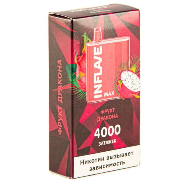 Inflave Max Фрукт Дракона (4000 Затяжек) в Якутске