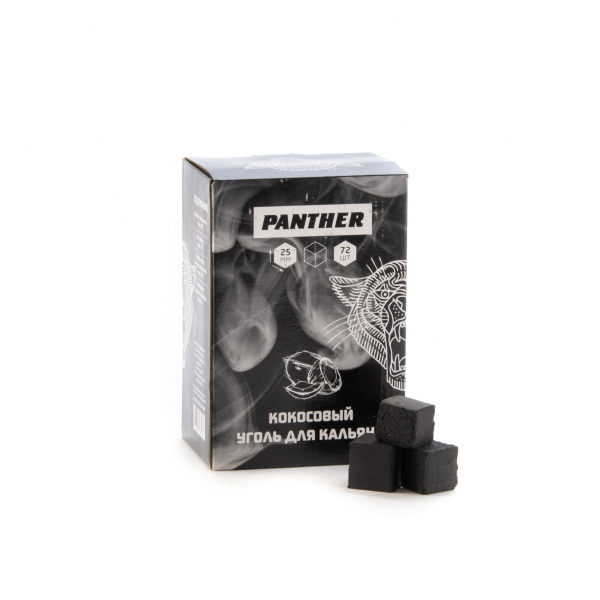 Уголь Кокосовый Panther 72 Шт (25 Мм) в Якутске