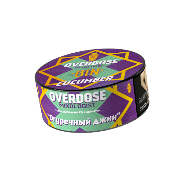 Табак Overdose Gin Cucumber   25 грамм в Якутске