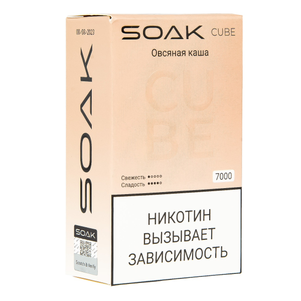 Soak Cube Овсяная Каша 7000 Затяжек в Якутске