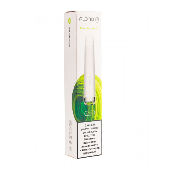 Plonq Plus Pro Груша Киви Личи (4000 Затяжек) 20 Мг в Якутске