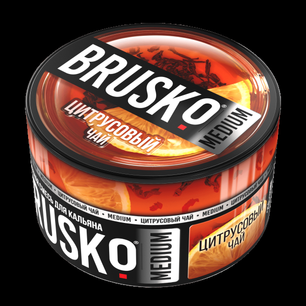 Смесь Brusko Medium Цитрусовый Чай  250 гр в Якутске