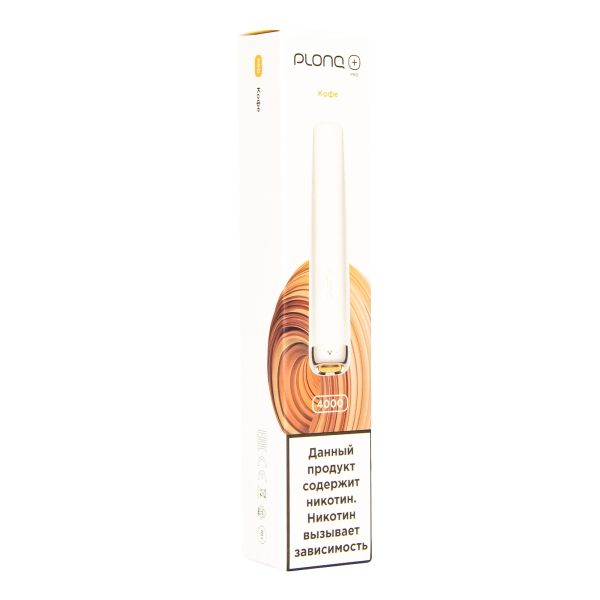 Plonq Plus Pro Кофе (4000 Затяжек) 20 Мг в Якутске