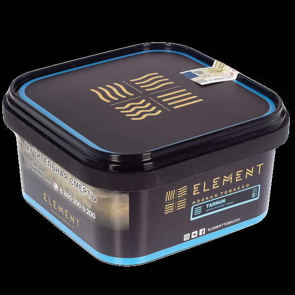 Табак Element Вода Tarhun  200 грамм в Якутске