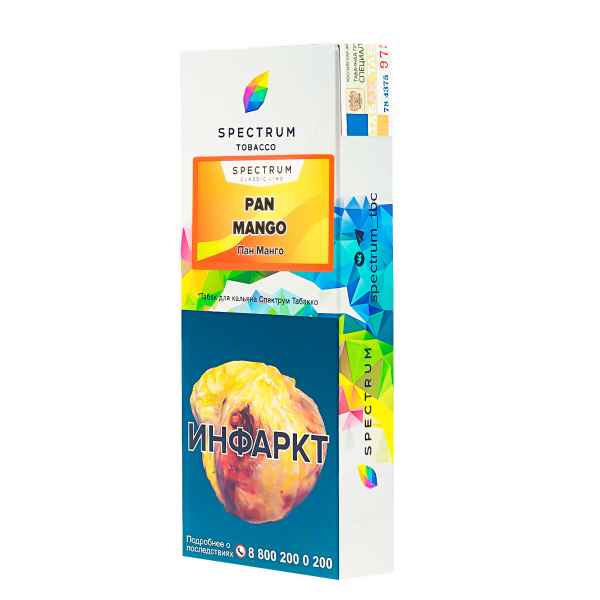 Табак Spectrum Pan Mango  100 грамм в Якутске