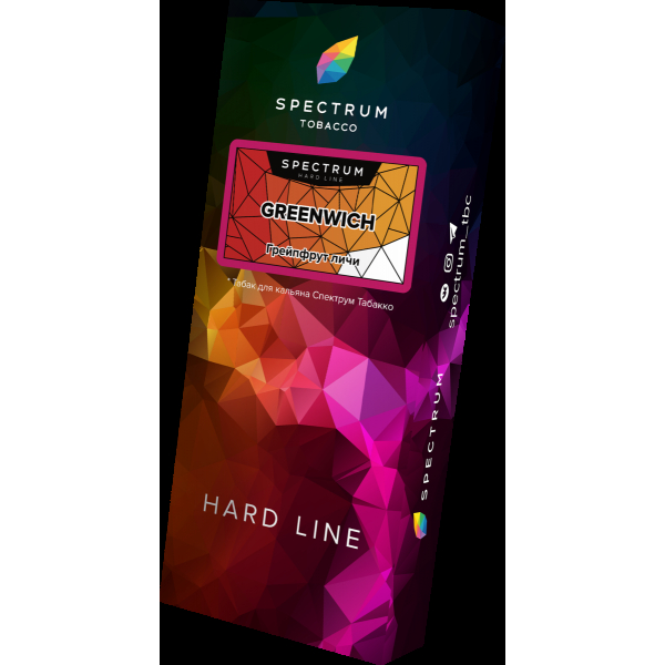 Табак Spectrum Hard Greenwich  100 грамм в Якутске