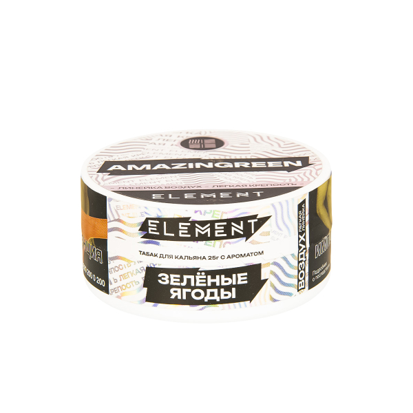 Табак Element Воздух Amazingreen New  25 грамм в Якутске