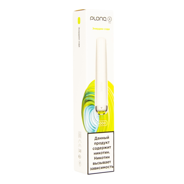 Plonq Plus Pro Энерджи Сода (4000 Затяжек) 20 Мг в Якутске
